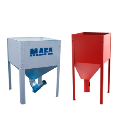 Pellet containers- hoppers