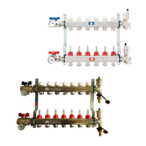 Underfloor manifolds