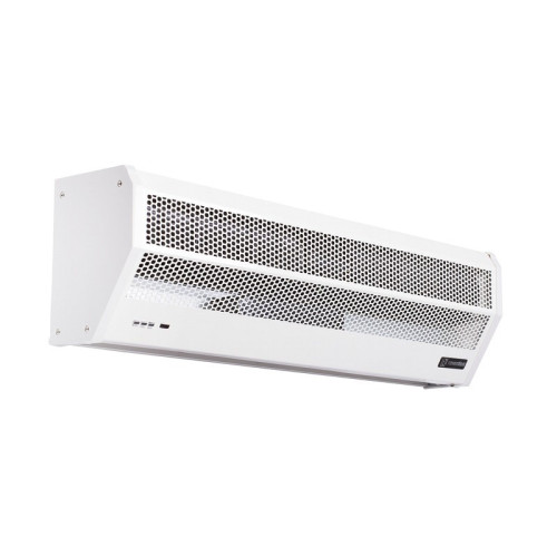 Electric heated air curtains