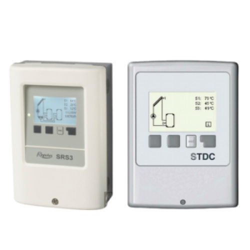 Solar heating controllers