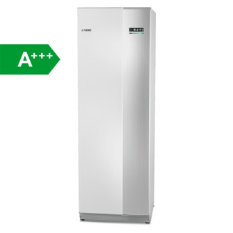 Ground source heat pump with integrated hot water boiler F1255 R 3-12 kW inverter NIBE