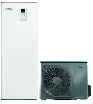 Air-Water heat pump with water heater 180l, L6 Split + HT6 inverter 7 kW Alpha-Innotec