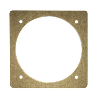 Gasket of the exhaust fan