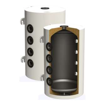 Storage tank with insulation PSM 80L 440x755 mm Sunsystem