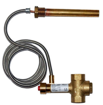 Thermostatic valve BVTS 1,3 m, 3/4" 97°C