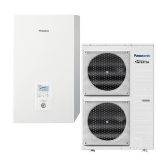 Ilma-vesilämpöpumppu Panasonic T-CAP Split 12 kW, 3F