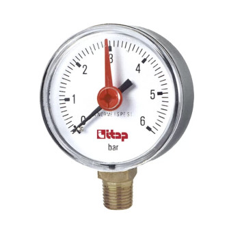 Pressure gauge 0-6 bar