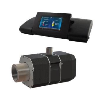 KIPI burner set and ecoMAX 920 NTC controller with touch screen, 8–36 kW
