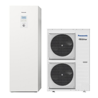 Air-Water heat pump Panasonic All in One T-CAP Split 16 kW, 3F