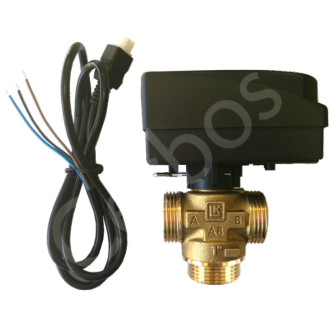 Actuator EMV 110-M with 3-way zone valve 1" LK 525