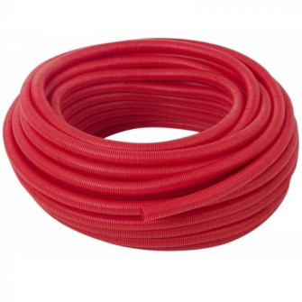 Pipe sleeve 19 mm,  red 100 m