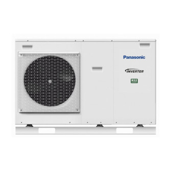 Õhk-vesi soojuspump Panasonic High Performance Monoblock 9 kW, 1F