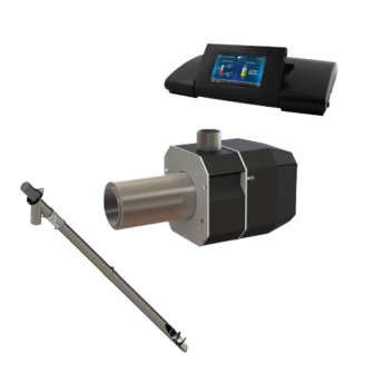 Burner kit with EM 920 NTC control unit with touchscreen 5–16 kW + pellet auger 2 m up to 50 kW, two-piece, KIPI