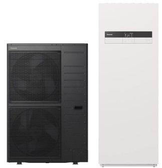 Õhk-vesi soojuspump Panasonic Aquarea All in One K-gen T-Cap 9 kW 3F R32 integreeritud 185L tarbeveeboileriga