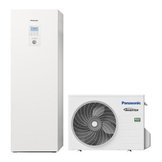 Õhk-vesi soojuspump Panasonic All in One High Performance Split 3,2 kW, 1F