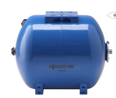 Paineastia Aquasystem VAO 18L 10bar vaakasuora